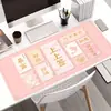 Mouse Pad Criativo de Ano Novo Tapete Grande para Jogos de Ano Novo Tapete Espesso Resistente à Sujeira e ao Desgaste para Mesa de Computador Antiderrapante