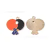 Joyas con Goteo de Aceite Deportivo Accesorios Colgante DIY Accesorios de Aleación Cadena para Teléfono Móvil Llavero Colgante Hecho a Mano