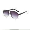 Novos óculos de sol moda retro óculos de feixe duplo peças do oceano personalizado casual moda ao ar livre tinta protetora avançada