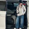 Conjunto de Sudadera Falso de Dos Piezas con Mangas Largas para Niñas Otoño 2026 Nuevo Estilo Ropa para Niñas Medianas y Grandes Conjunto de Dos Piezas de Jeans