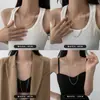 Estilo minuto ~ Corrente de osso de cobra longa e elegante de luxo leve, corrente de clavícula de alto nível, corrente de pescoço de celebridade cibernética, corrente de lã