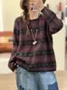 Nuevo Suéter de Punto Jacquard con Cuello Redondo, Manga Larga, Holgado, Espesor Base para Mujer, Otoño/Invierno 2026
