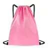 Mochila Deportiva Mochila con Cordón Logo Personalizado Estudiante Evento de Maratón Publicidad Bolsa de Baloncesto Tenis Cordón Bolsillo con Solapa Pantalones