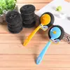 Escova de Limpeza com Cabo Longo com Bola de Lã de Aço, Escova para Lavar Louça, Destacável com Conjunto de Bolas de Limpeza, Escova de Arame de Aço Inoxidável para Cozinha
