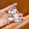 Llavero Creativo DIY Muñeca de Burbujas Linda con Cuentas Colgante Pequeño Dibujo Animado Accesorio de Juguete para Coche Bolsa Muñeca