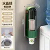 Dispensador de vasos desechables para dispensadores de agua, montable en pared, no requiere taladro, para uso doméstico