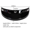 Capacete Clássico Americano Retro com Aba Três Botões Viseira Aba de Taiwan Material PC Alto Brilho Alta Resistência Design