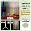 Pizarra Acrílica Transparente Borrable DIY para Mensajes Transfronteriza Puesto Pizarra LED Anuncio Luminoso Pizarra Fluorescente