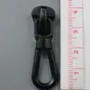 No. 5 Tiradores de Cremallera, Tirador de Nailon Negro por Electroforesis, Tirador de Cremallera Metálico para Bolsos y Ropa, Tirador de Cremallera de Aleación de Zinc