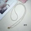 Correa de teléfono de perlas y diamantes para llevar cruzada, cadena de teléfono cruzada estilo diosa anti-pérdida, nueva correa de perlas de alta gama