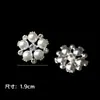 Venda Quente Estilo Chanel Botão de Pérola e Diamante Acessórios para Roupas DIY Costurado à Mão Suéter de Tricô Alto Camisa Feminina