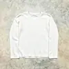 Camiseta de manga larga de otoño al por mayor transfronteriza europea y americana, jersey casual holgado, top básico cómodo para el día a día para hombre