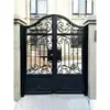 Puertas de Jardín, Cercas de Hierro, Puertas Rurales a Medida para Patios, Puertas de Villa para Patios, Puertas de Aleación de Aluminio