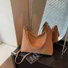 Bolso de Hombro y Axila Grande de Moda y Elegante con un Toque de Lujo, Bolso de Mano Versátil, Bolso Cuadrado Pequeño, Bolso Tote Retro para Mujer