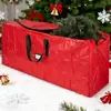 Saco de Armazenamento para Árvore de Natal Amazon Saco de Bagagem Tecido PE Saco para Mudança Grande Capacidade Saco de Armazenamento à Prova d'Água Saco de Armazenamento de Natal