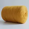 Hilo Plano de Algodón Peinado Han Meiya Tejido a Mano Hilo en Tira Hilo Hueco Cinta 250g Venta al por Mayor de Fábrica