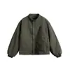 North Boundary Marca de Moda Americana para Hombre 2025 Invierno Nuevo Estilo Cuello Desmontable de Piel de Cordero Ropa de Algodón Chaquetas de Algodón Lavado