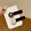 Pasador de Rosa de Terciopelo para Mujer, Pinza de Pato para Flequillo Lateral, Pasador Versátil para Flequillo de Niña, Accesorio de Cabello de Moda