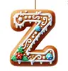 Pendente de Natal Acrílico Plano Desenho Animado Letras Novo Estilo Transfronteiriço
