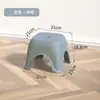 Banquillo Bajo para Adultos para Cambiar Zapatos, Taburete Pequeño de Plástico para Uso Doméstico, Taburete de Baño para Niños, Taburete Silla para Inodoro al por Mayor