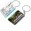 Llavero Personalizado de Boleto de Tren Acrílico 2026 - Souvenir de Graduación Regalo de Graduación Estudiantil Doble Cara Innovador Pequeño Regalo