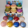 Juguete Squishy de Pan Realista con Purpurina Arcoíris TPR para Alivio del Estrés, Rebote Lento, Caja Sorpresa de Vaporizador