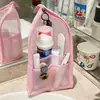 Bolsa de almacenamiento autoportante transfronteriza para viajes y viajes de negocios, neceser impermeable portátil, bolsa tipo portalápices para almacenamiento de brochas de maquillaje y cepillos de dientes