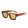 Gafas de sol europeas y americanas de montura grande para adelgazar el rostro 2024, Gafas de sol cuadradas con protección UV para mujer, Estilo europeo y americano simple para hombre