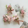 Yi Yaguo 273 Flores Secas de Imitación Retro Ramillete de Celebración de Negocios Flores de Mano Suministros de Boda Estudio Fotográfico Accesorios Fotográficos
