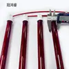 Lámpara de calefacción Ruby de 1.8KW 350MM vidrio de cuarzo Lámpara de calefacción IR Lámpara de calefacción infrarroja de 19MM