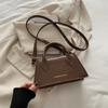 Bolsa de Ombro Nova Casual Pequena Quadrada Simples Moda Bolsa de Mão Moda Primavera Bolsa Feminina