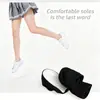 Plantillas invisibles para aumentar la altura, unisex, almohadillas para el talón que aumentan la altura, medias deportivas antideslizantes de SEBS (medias), protectores de calcetín engrosados biónicos