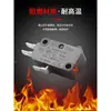 Micro interruptor resistente a alta temperatura 200 graus KW3AG-16A pequeno curso de limite aquecedor caixa de forno elétrico fritadeira
