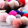 8 cm elástico DIY jóias acessórios decorativos fluff bola de pelúcia cocar materiais de vestuário atacado