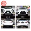 Aplicável ao kit de contorno de para-choque dianteiro 21 modificado para Lexus LexusRX 2016-18 farol de três olhos luz de seta lanterna traseira