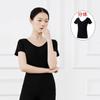 Traje de Entrenamiento de Danza para Mujer Danza Moderna Danza Clásica Traje de Baile Profesional Danza Étnica China Entrenamiento Corporal Top