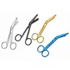 Tijeras rectas circulares de laboratorio, tijeras quirúrgicas de acero inoxidable para corte de tejido, enseñanza quirúrgica, anatomía, tijeras de belleza, tijeras para retirar suturas