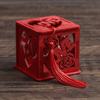 Caja de dulces creativa boda china estilo chino madera calada caja de regalo de dulces de boda boda dulces de boda caja de dulces