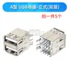 Interfaz USB Base Hembra 2.0 3.0 Enchufe Conector Macho con Carcasa Tipo A Tipo B Asiento de Boca Cuadrada Doble Capa Doble Fila