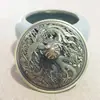 Tapa para Quemador de Incienso Casero Hecha de Sándalo, Metal, Aleación Hueca Vintage Dragón y Fénix Tapa, Tapa para Quemador de Incienso de Sándalo al por Mayor