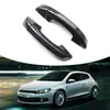 Adequado para 08-15 Volkswagen Scirocco 3 Mk3 maçaneta padrão fibra de carbono capa da maçaneta da porta concha da porta carro