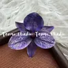 Flor Artificial Crisantemo Orquídea Diadema Mismo Estilo Xiaohongshu Broche Flor de Zapatilla DIY Pasador para el Cabello Adorno para la Cabeza Combinación de Ropa