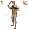 Disfraz Festivo para Hombres y Mujeres Fiesta Fiesta Disfraz de Fiesta Disfraz de Performance Aborigen Huesos Salvaje Original Disfraz de Fiesta de Performance