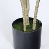 Estilo de Lujo Ligero Planta Verde Simulada Madera Milenaria Árbol Falso en Maceta Decoraciones de Pie para Interior Sala de Estar Planta Biónica Paisajismo
