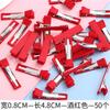 Pinza de pico de pato gruesa tela de cinta pasador de pelo BB clip lateral diy hecho a mano casero paquete de material para tocado accesorios para el cabello