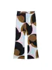 Taop&Za Novo Verão Feminino Estilo Elegante Moda Estampa de Penas Colete + Calça Flare