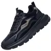 Zapatos de Hombre Otoño 2026 Estilo Nuevo Negros Transpirables Impermeables Zapatos Deportivos Versátiles para Hombre Suela Suave Antideslizantes Zapatos Casuales para Hombre