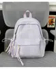 Mochila Escolar Simple Estilo Coreano para Estudiantes de Secundaria y Preparatoria, Versátil para Clase y Viajes, Mochila de Viaje Ligera de Gran Capacidad