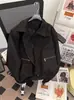 Chaqueta transfronteriza con un ambiente de alta gama, elegante e informal, con cremallera, adecuada tanto para hombres como para mujeres, nuevo modelo otoño e invierno 2026 chaqueta de trabajo