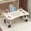 Mesa de Computador Dobrável de Cama Mesa de Estudo Infantil Mesa de Computador Dobrável de Janela Flutuante